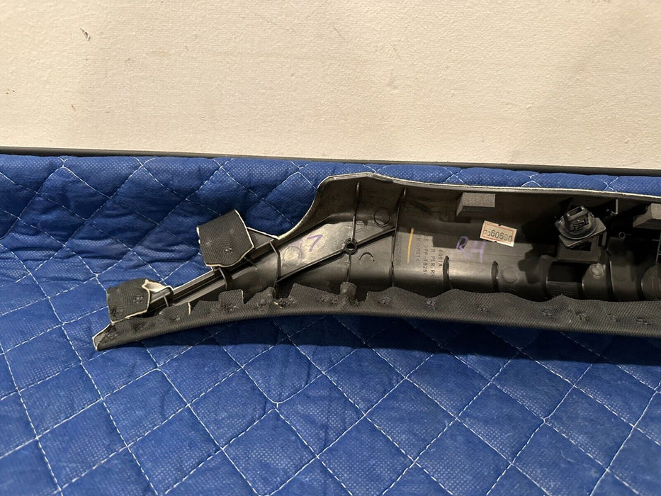 2018 NISSAN 370Z NISMO INTERIOR LEFT & RIGHT A PILLAR PAIR OEM GENUINE  L77