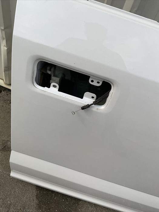 2017-2022 FORD F250 F350 F450 PLATINUM FRONT PASSENGER DOOR SHELL WHITE (UG) OEM