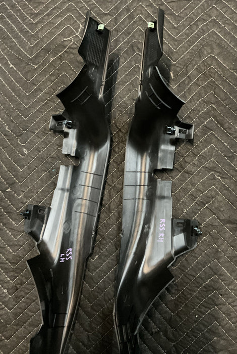 2022 RAM 1500 TRX LOWER TRIM B PILLAR KICK PLATE PAIR RIGHT LEFT OEM P6DQ89TX7AB