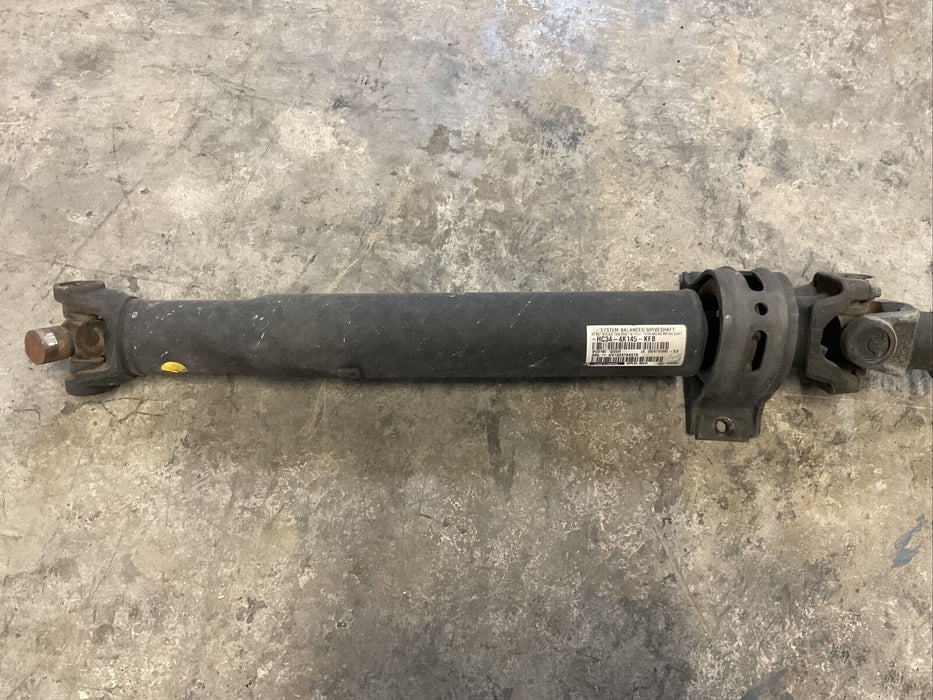 2017-2022 FORD F350 176 WHEEL BASE TWO PIECE REAR DRIVE SHAFT HC34-4K145-KFB OEM