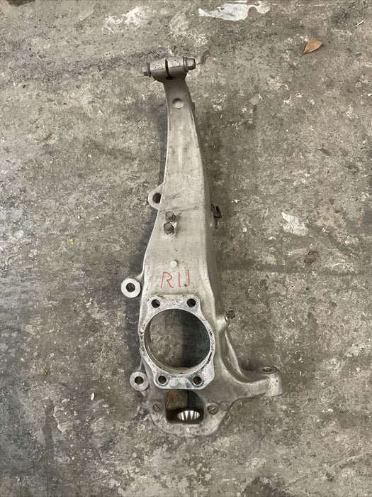 2015 NISSAN 370Z FRONT LEFT SPINDLE KNUCKLE OEM