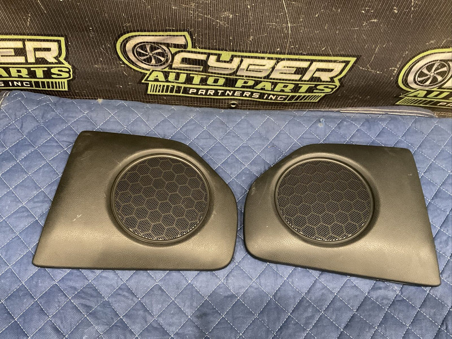 2013-2019 SUBARU BRZ/FRS/86LEFT RIGHT DOOR PANEL SPEAKER COVER PAIR OEM~WEARS~