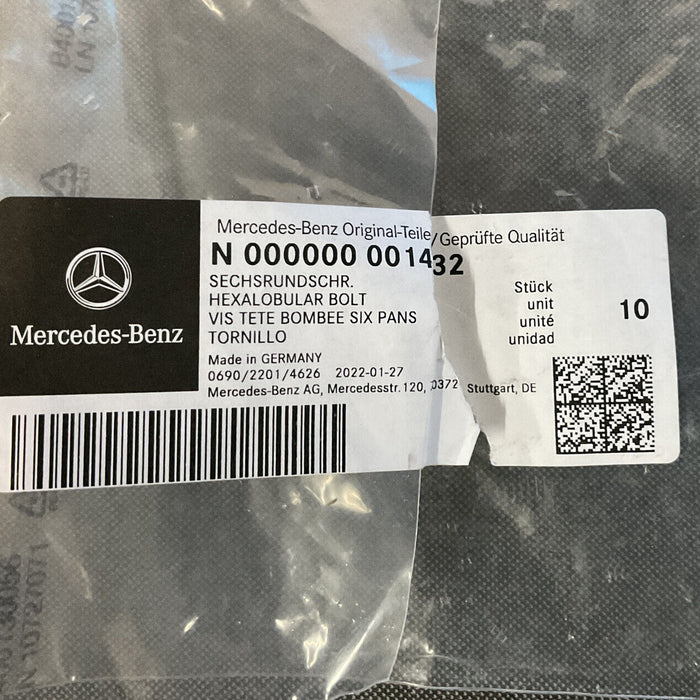 2021 MERCEDES-BENZ E63 AMG W213 BUMPER IMPACT ABSORBER SCREW 000000-001432 OEM