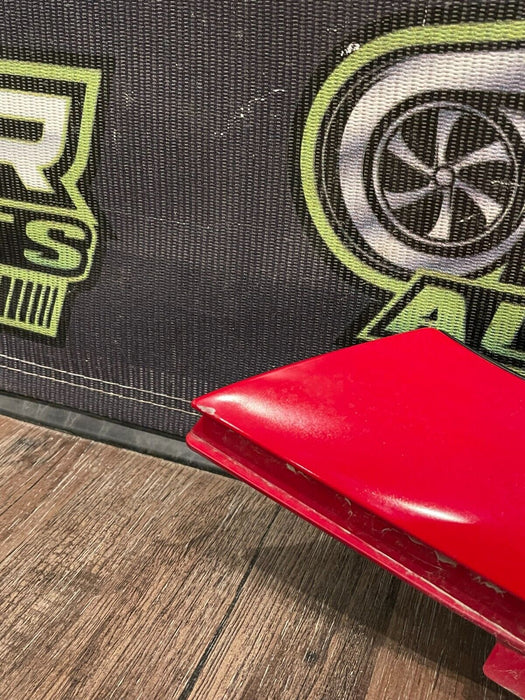 2017 NISSAN 370Z NISMO DRIVER LEFT ROOF A PILLAR OEM (SOLID RED A54) *SUN DAMAGE
