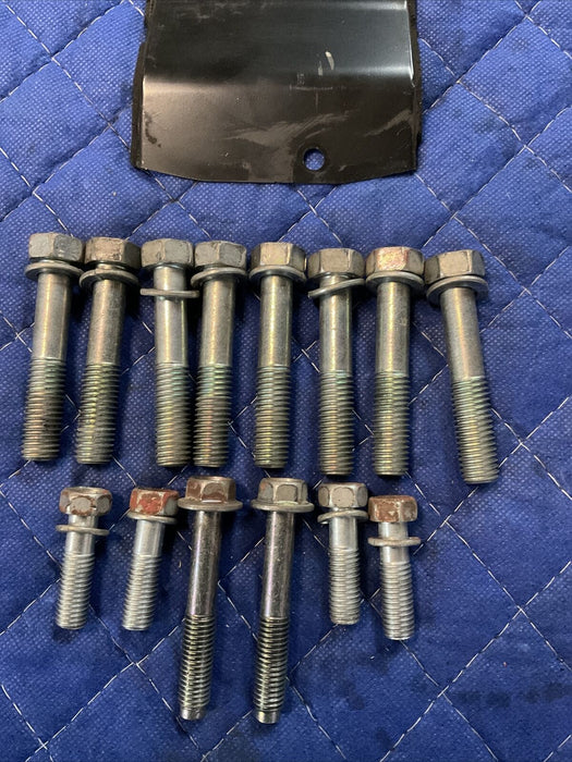 2014 NISSAN 370Z NISMO OEM MANUAL TRANSMISSION HARDWARE BOLTS SET (14)