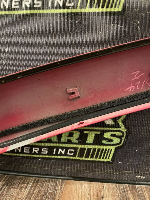 2017 NISSAN 370Z NISMO DRIVER LEFT ROOF A PILLAR OEM (SOLID RED A54) *SUN DAMAGE