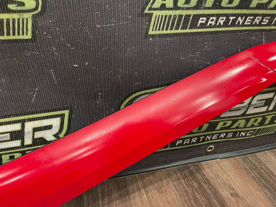 2017 NISSAN 370Z NISMO DRIVER LEFT ROOF A PILLAR OEM (SOLID RED A54) *SUN DAMAGE