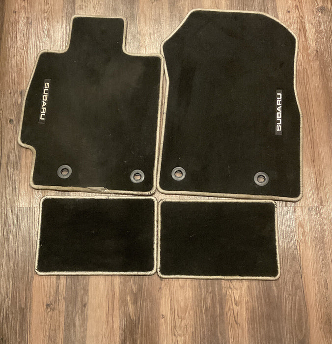 2013-2019 SUBARU BRZ INTERIOR FLOOR CARPET MATS SET (4) OEM