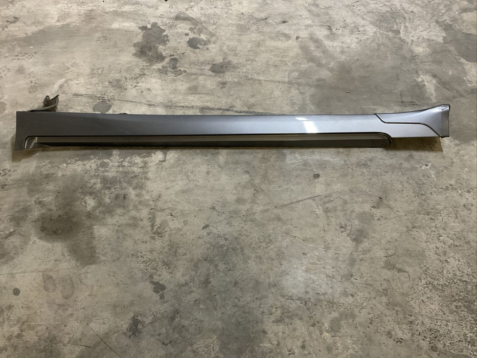 2014-2017 INFINITI Q50 RED SPORT 400 DRIVER LEFT SIDE SKIRT GREY METALLIC  OEM