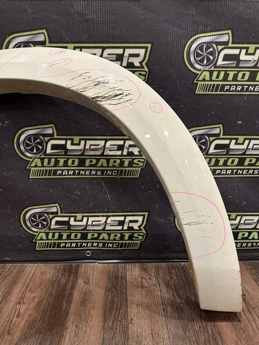 2017 DODGE RAM 2500 REAR PASSENGER RIGHT RL FENDER FLARE OEM (BRIGHT WHITE) PW7