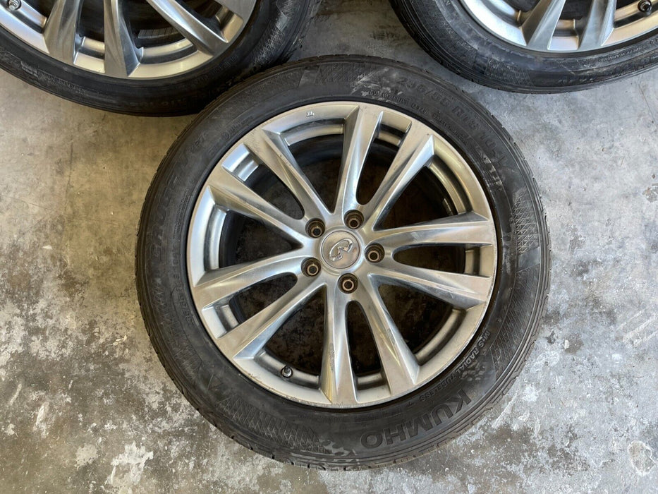 2009-2017 INFINITI QX70/FX50/FX37/FX35 RIMS (3) 18X8 OEM *LOCAL PICKUP ONLY*