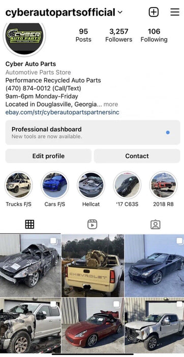 2018 NISSAN 370Z NISMO COUPE~6 SPEED MANUAL~ DRIVESHAFT HARDWARE BOLTS SET (4)