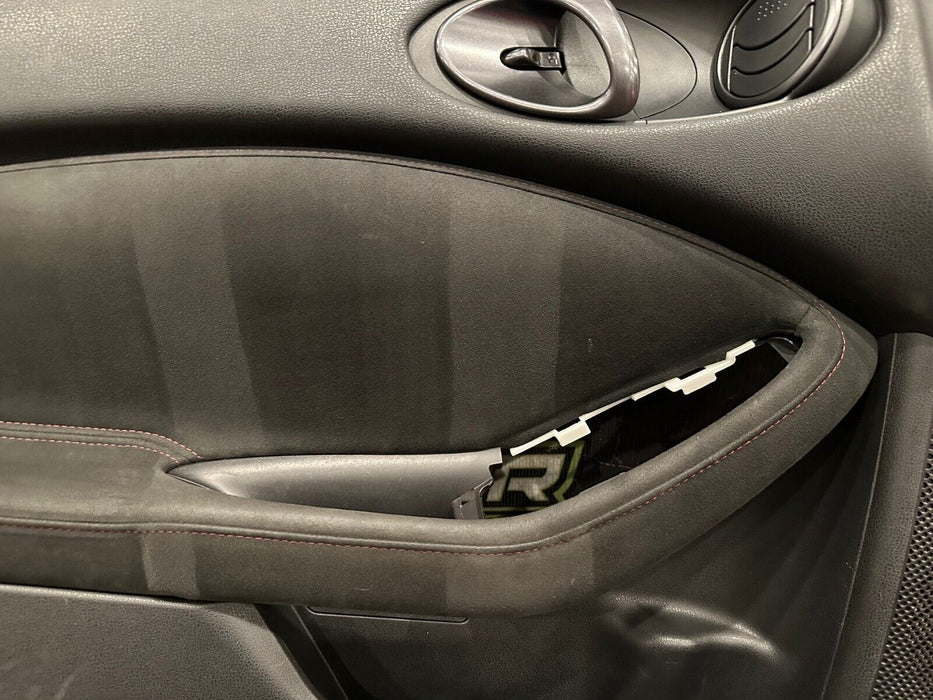 2018 NISSAN 370Z NISMO DRIVER LEFT DOOR PANEL W GUN METAL GREY HANDLE OEM *READ