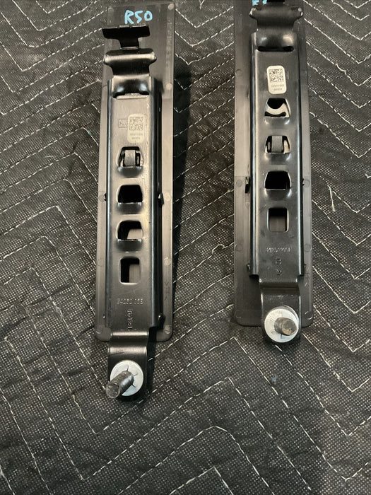 2018 FORD F250 F350 F450 PLATINUMA B PILLAR SEAT BELT ADJUSTER BRACKETS PAIR