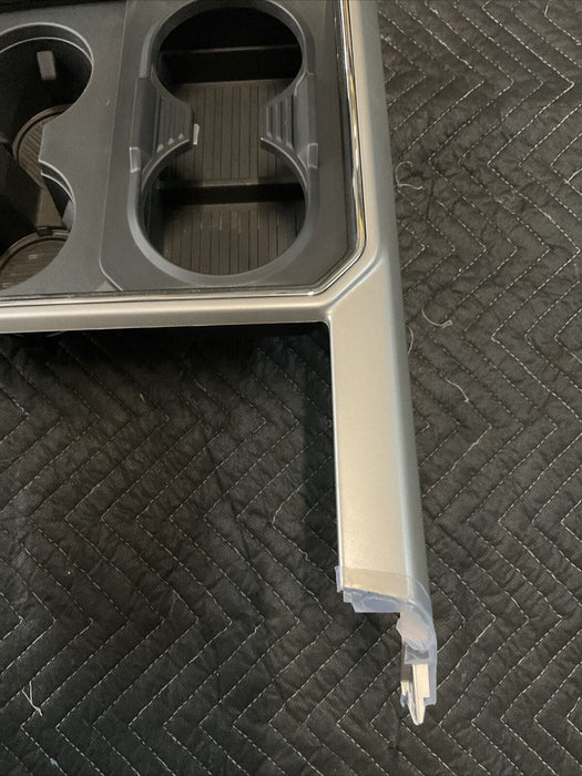 2017-2019 FORD F250 F350 PLAT￼INUM CENTER CONSOLE TRIM OEM