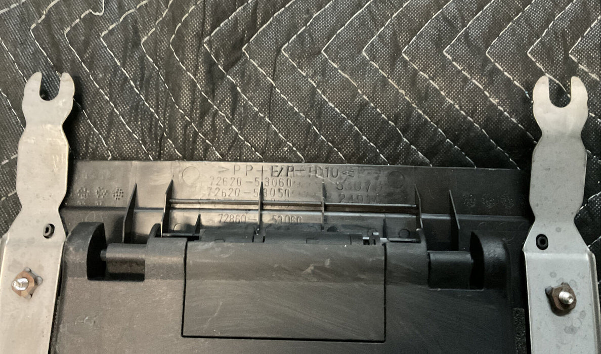 2015 LEXUS RC-F REAR BACK SEAT BRACE BRACKET W/TRUNK STORAGE EXTENSION OEM