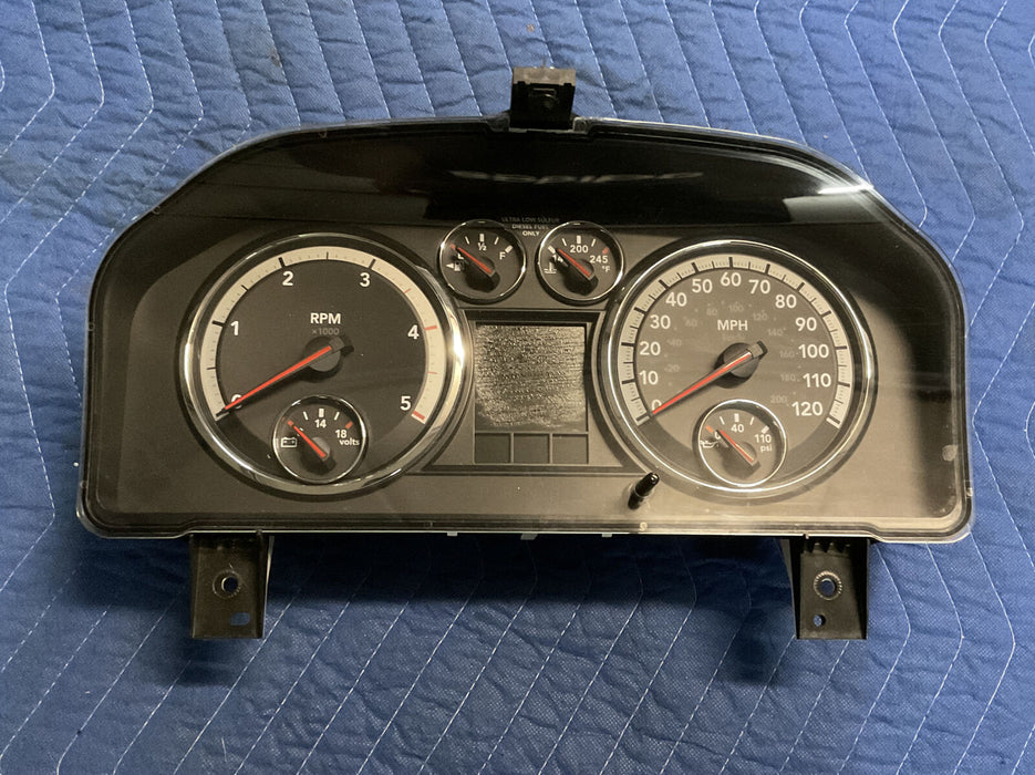 2012 DODGE RAM 3500 SPEEDOMETER INSTRUMENT GAUGE CLUSTER 56046560AB 32K MILES