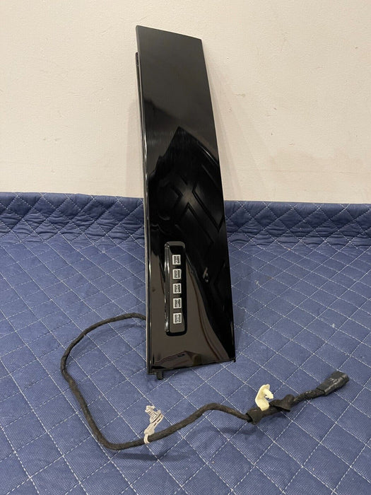 2017-2019 FORD F250 F350 FRONT DRIVER LEFT GLOSS BLACK DOOR B PILLAR TRIM OEM
