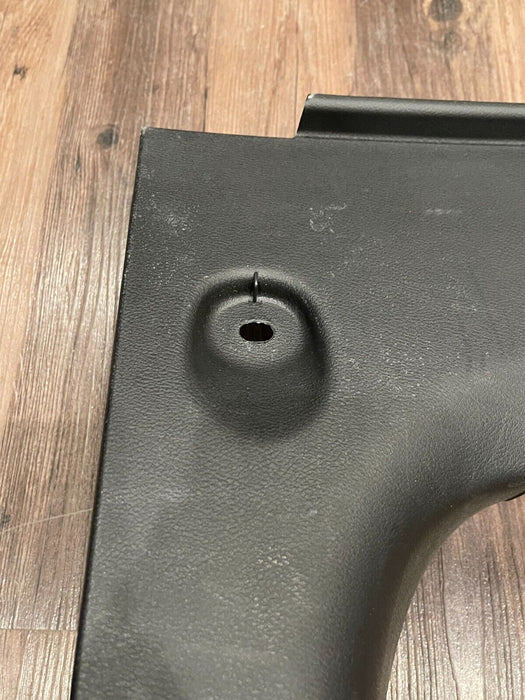 2017 INFINITI Q50 RED SPORT REAR TRUNK PLATE TRIM PANEL OEM *SCRATCHES*