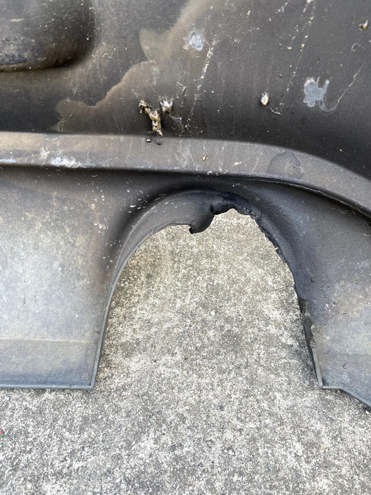 2017 NISSAN 370Z NISMO RED REAR BUMPER SOLID RED A54 OEM *HEAT DAMAGE/SCRATCHES*