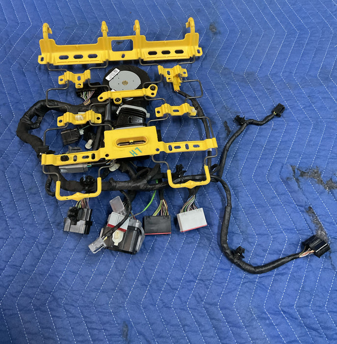 2018 FORD F250 FRONT LEFT SEAT TRACK HARNESS FRAME MOTOR DU5T-14D233-J4CP7 OEM