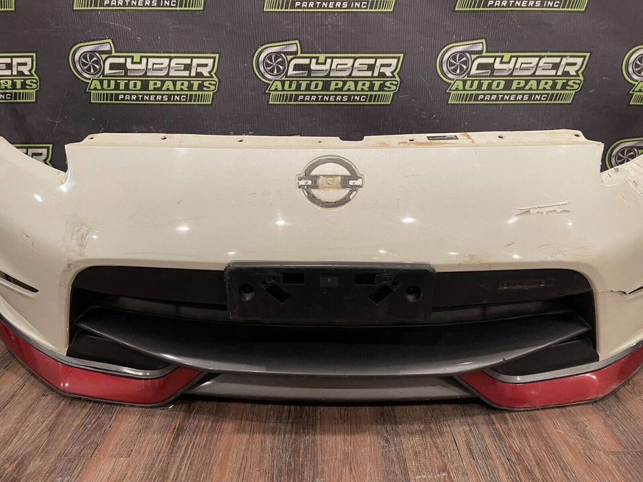 2018 NISSAN 370Z NISMO FRONT BUMPER COVER OEM *DAMAGED* (READ DESC)
