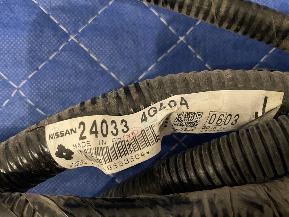 2017 INFINITI Q50 RED SPORT FRONT BUMPER SENSOR HARNESS W/SENSOR 24033-4GA0A