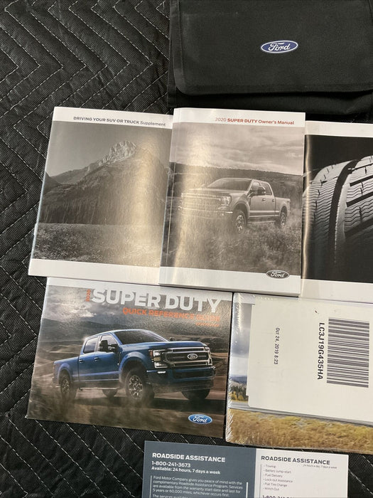 2020 FORD F250 F350 F450 OWNERS MANUAL BOOK OEM