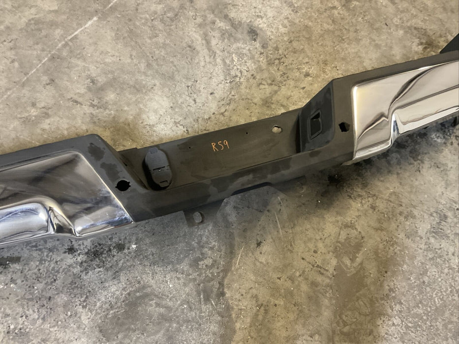 2017 2018 2019 FORD F250 F350 F450 CHROME REAR BUMPER OEM