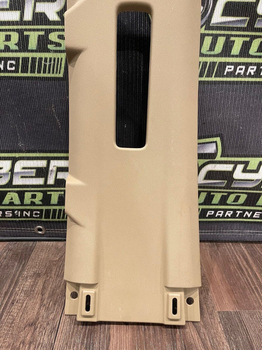 2017-2019 FORD F250 F350 F450 TAN/BEIGE LARIAT LEFT UPPER B PILLAR OEM *SCUFFS