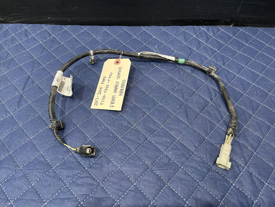 2017-2019 FORD F250 F350 F450 6.7L FRONT IMPACT SENSOR HARNESS OEM