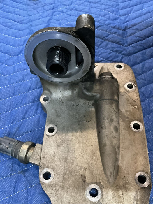 2017 DODGE RAM 2500 3500 6.7L CUMMINS LUBRICATE OIL FILTER HOUSINGS HEAD 5289557