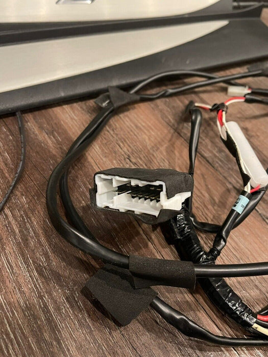 2018 NISSAN 370Z NISMO LEFT RIGHT ILLUMINATED KICK PLATES W/ HARNESS OEM (READ