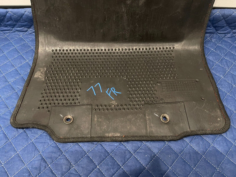 2015 NISSAN 370Z NISMO FRONT DRIVER LEFT FLOOR MAT OEM L 77