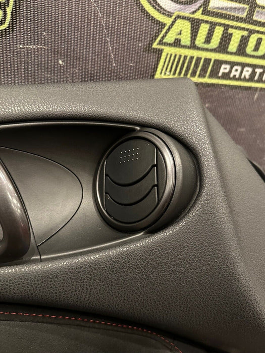 2018 NISSAN 370Z NISMO DRIVER LEFT DOOR PANEL W GUN METAL GREY HANDLE OEM *READ