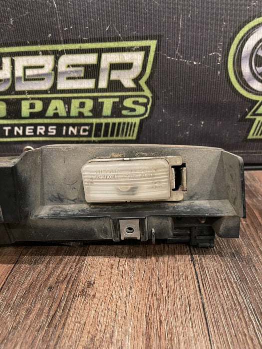 2018 NISSAN 370Z NISMO REAR BUMPER BACK UP CAMERA & LICENSE PLATE LIGHT ASSY OEM