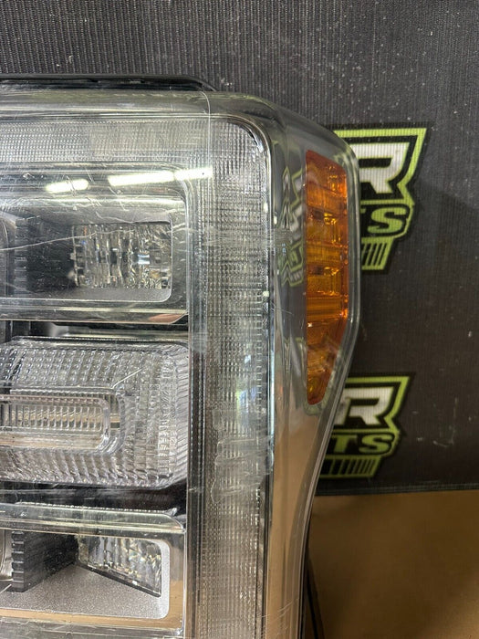 2017 2018 2019 FORD F250 F350 F450 HEADLIGHT DRIVER LEFT LED OEM W/ MODULE