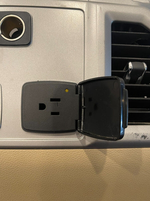 2017-2019 FORD F250 F350 F450 LARIAT TAN REAR CENTER CONSOLE END CAP PANEL OEM