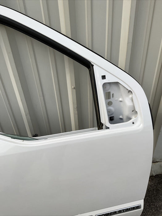 2017-2022 FORD F250 F350 F450 PLATINUM FRONT PASSENGER DOOR SHELL WHITE (UG) OEM