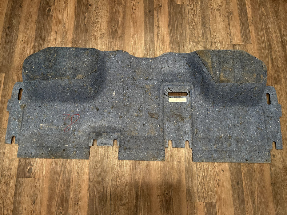 2017 DODGE RAM 2500 CREW CAB REAR UNDERSEAT FLOOR CARPET/MAT OEM 68245835AB