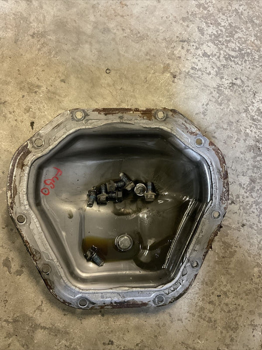 2017-2019 FORD F450 OEM FRONT AXLE DIFFERENTIAL COVER W/HARDWARE 114K