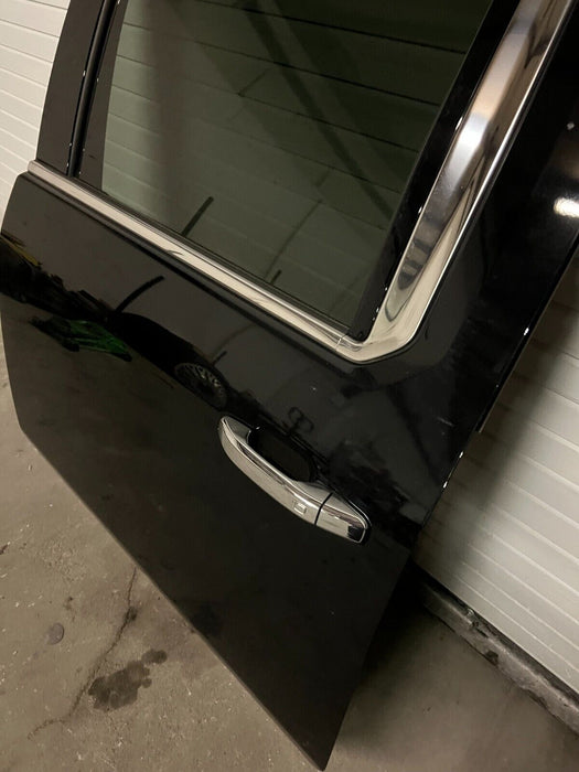 2020 2021 2022 GMC SIERRA 2500 3500 DURAMAX REAR DRIVER DOOR ONYX BLACK OEM