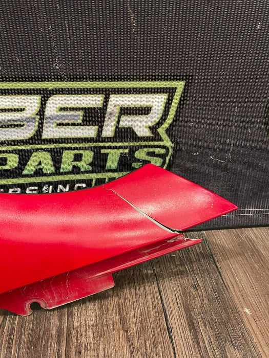 2017 NISSAN 370Z NISMO RIGHT RH ROOF A PILLAR OEM (SOLID RED A54) *DAMAGE* READ