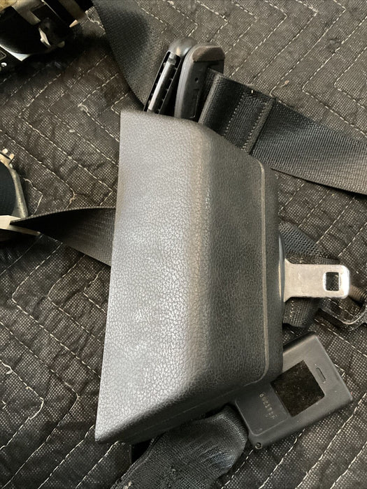 2018 FORD F250 F350 F450 PLATINUM REAR SEATBELTS SEATBELT BLACK OEM (3)