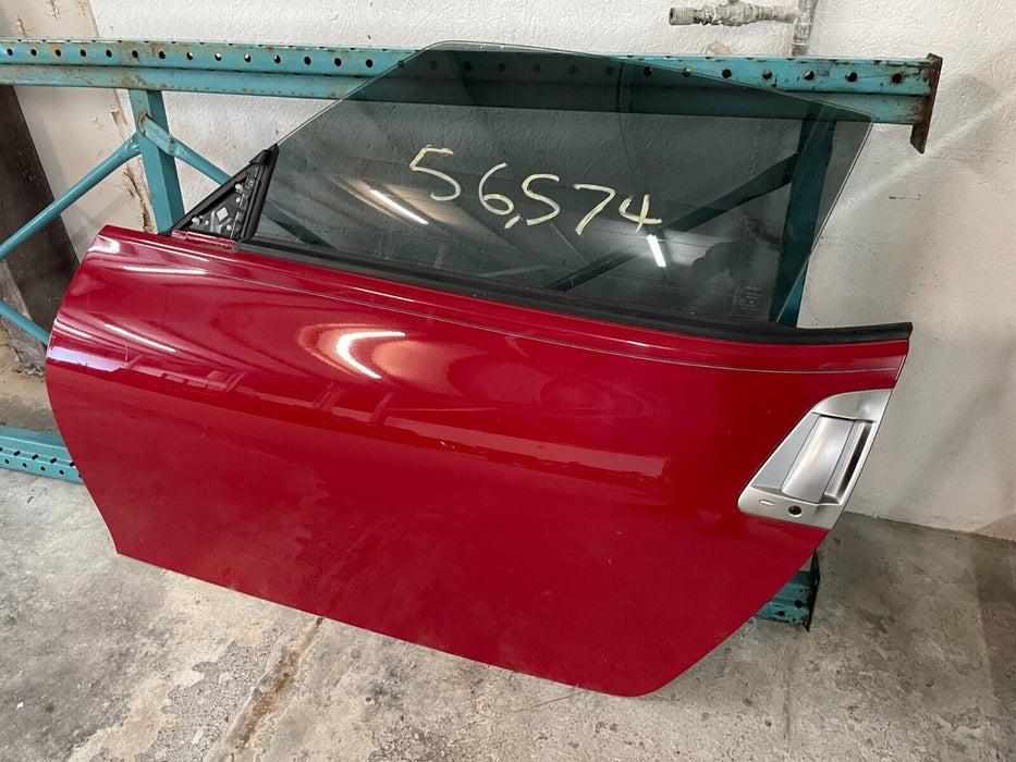 2009-2020 NISSAN 370Z COUPE DRIVER LEFT DOOR RED OEM