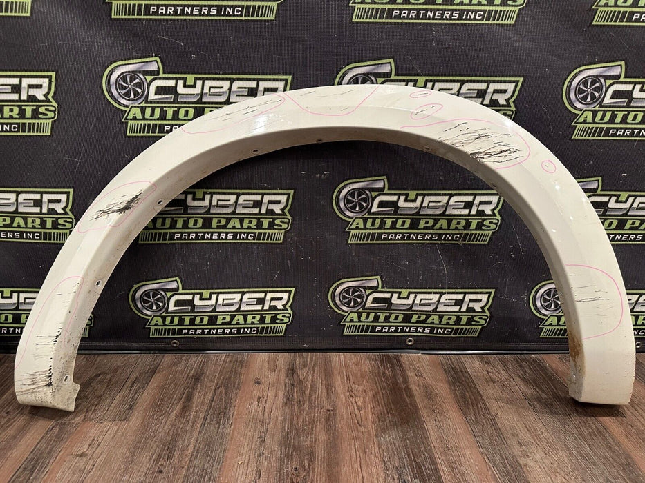 2017 DODGE RAM 2500 REAR PASSENGER RIGHT RL FENDER FLARE OEM (BRIGHT WHITE) PW7