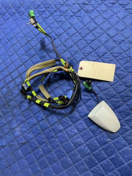 2018 NISSAN 370Z NISMO ROOF SHARK FIN W/ ANTENNA HARNESS OEM (QAB) PEARL WHITE