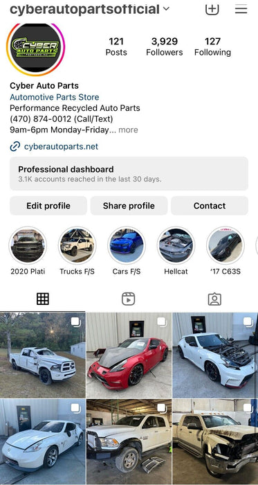 2018 NISSAN 370Z NISMO DASH INSTRUMENT SPEEDOMETER GAUGE CLUSTER OEM