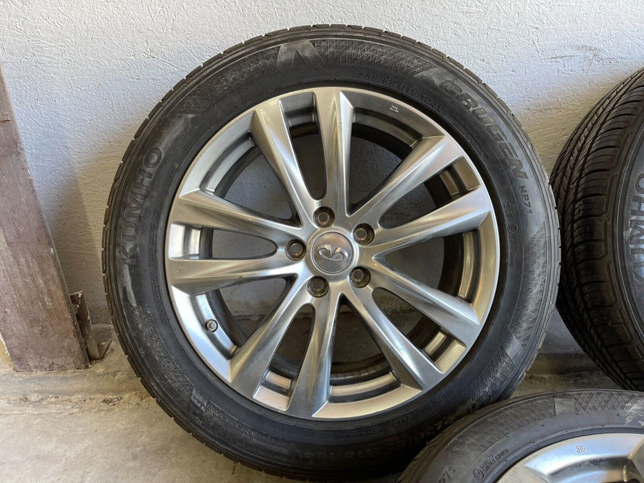 2009-2017 INFINITI QX70/FX50/FX37/FX35 RIMS (3) 18X8 OEM *LOCAL PICKUP ONLY*