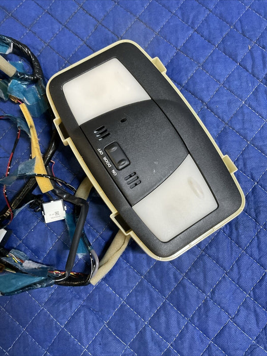 2017 NISSAN 370Z NISMO ROOF/HEADLINER DOME LIGHT W WIRING HARNESS ASSEMBLY OEM